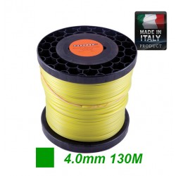 FILO DI NYLON  QUADRATO 4.0mm 130m BOBINA 2KG